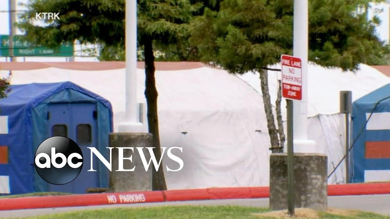 Texas hospital turns to overflow tents as delta variant fuels surge in COVID-19 cases