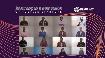 Demo Day 2023 aftermovie: investing in a new vision of justice startups