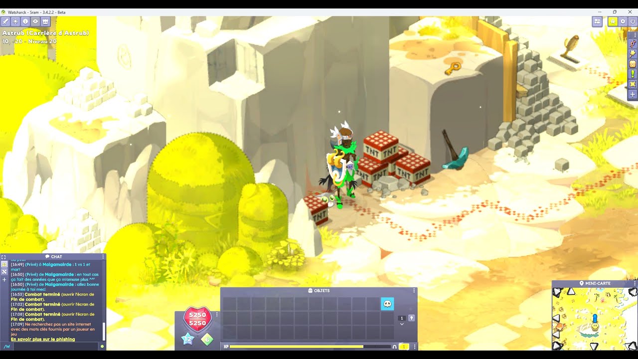 Dofus-Beta 3.4/Offi 3.3 (Sram Reseau)