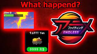 The Problem With Anime Fighting Simulator Endless... Roblox Afse