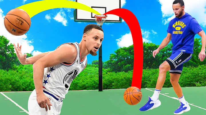 STEPH CURRY vs STEPHEN CURRY! First To Make NBA TRICK SHOT WINS!