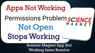 How To Fix Science Magnet App not working | Not Open | Space Issue | Network & Permissions Issue screenshot 4