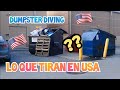 Dumpster Diving🇺🇸 / Lo que tiran en USA 🇺🇸