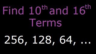 Number Patterns and Puzzles - Geometrical Progression - Solved Example - 1