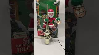 1994 Mr. Christmas Santa's Lighted Animated Tree Top