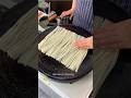 Chinese people prefer grilled cold noodles. #shorts