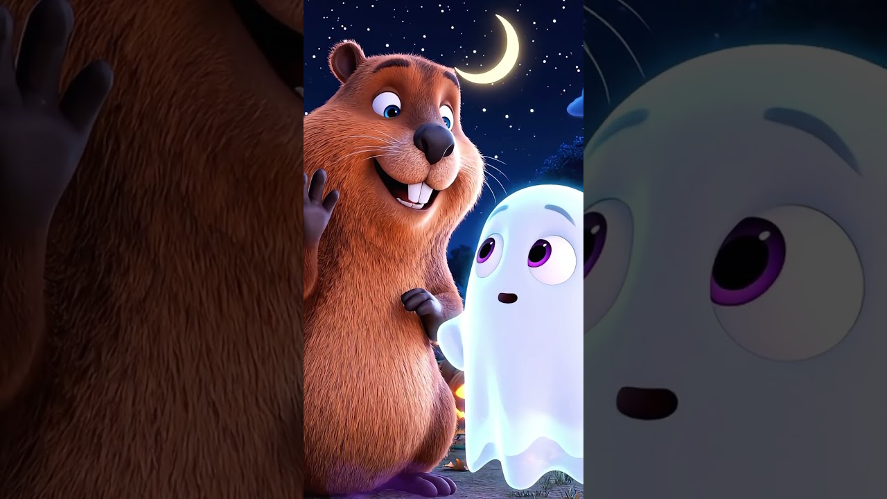 Curious Beaver and the Pumpkin Patch Mystery 🎃👻 
