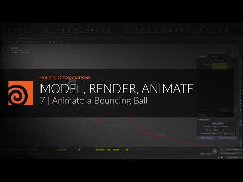 H22 Foundations | Model Render Animate 7 | Animate a Bouncing Ball