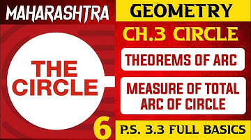 Ch.3 CIRCLE P.S.3.3 Part 6 Basics | 10th Geometry New Syllabus Maharashtra SSC Board | Dinesh Sir