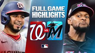 NATIONALS vs. MARLINS: Official Full Game Highlights (August 21) | 2026 MLB Season