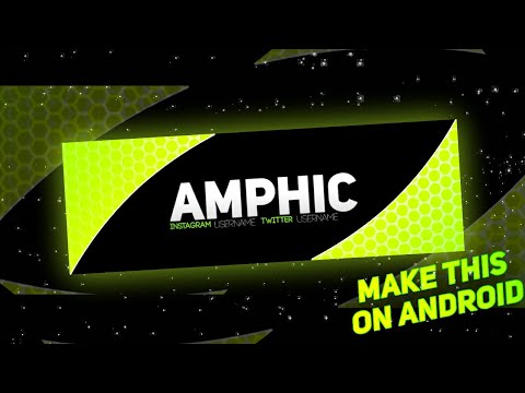 Cool Android Developer Banner How to make a cool banner on android - YouTube