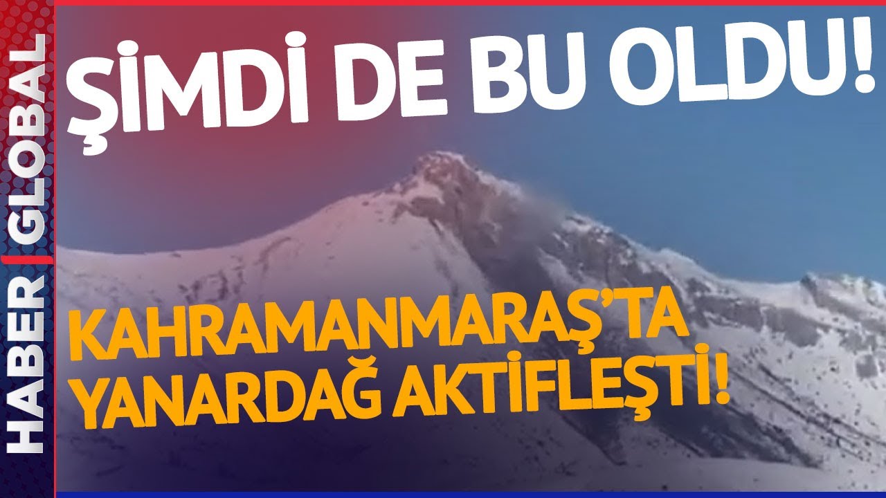 ⁣Kahramanmaraş'ta Şimdi de Yanardağ Patladı! İnanılmaz Doğa Olayı Kamerada!