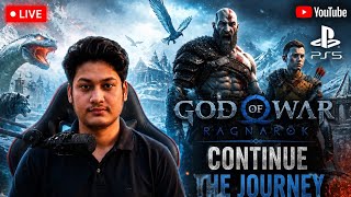 🔴 LIVE NOW⚔️ CONTINUE THE JOURNEY God of War Ragnarök Gameplay is live (NO Commentary)