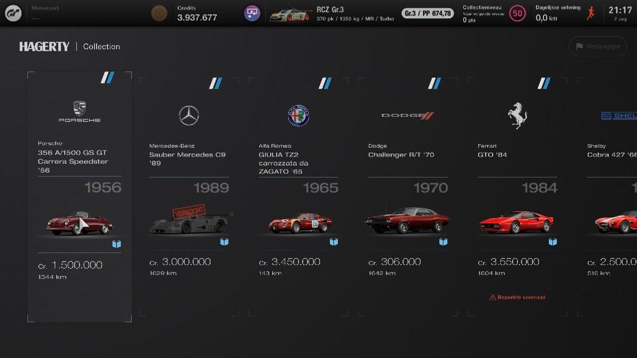 gran turismo 7 legendary cars rotation
