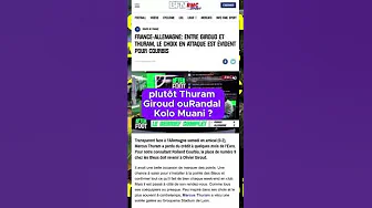 Equipe de France : Roland Courbis vote pour Olivier Giroud #shorts #rolandcourbis #oliviergiroud thumbnail