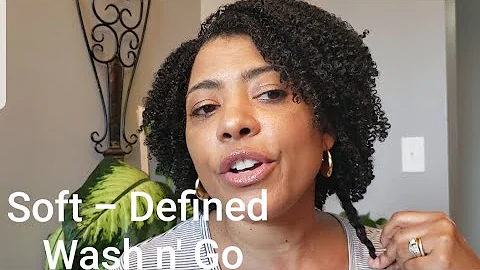 SUPER DEFINED WASH AND GO ON TYPE 4 NATURAL HAIR | Firm Hold with No Crunch | NaturalRaeRae