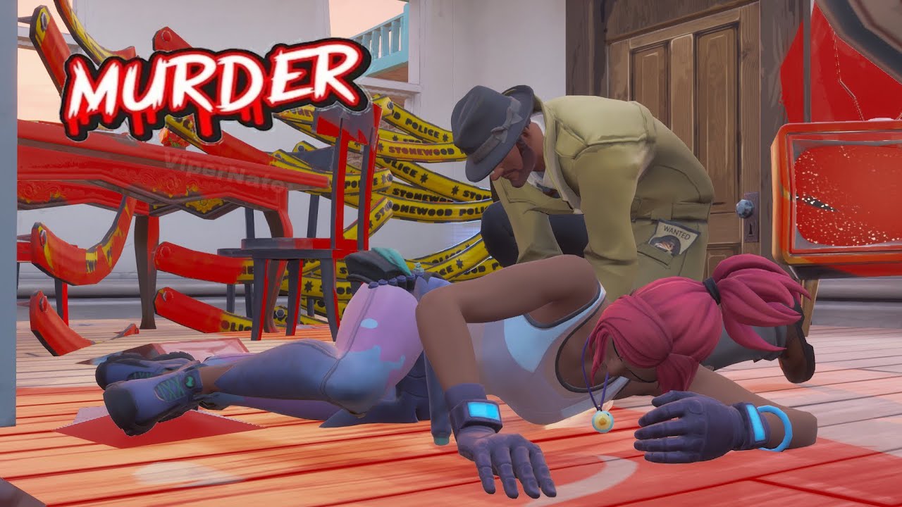 Fortnite Roleplay MURDER MYSTERY! (SHES DEAD!?) #1 (A Fortnite Short Film) {PS5}