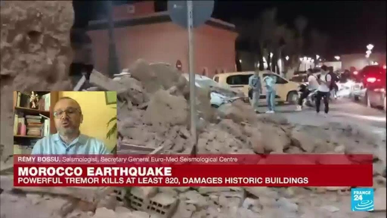 Seismologist Remy Bossu talks to FRANCE 24 about Morocco quake • FRANCE 24 English Seismologist Remy Bossu talks to FRANCE 24 about Morocco quake • FRANCE 24 English