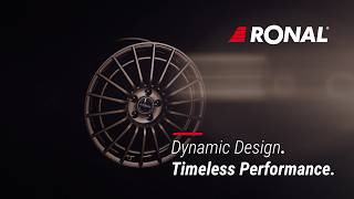 RONAL R73 - Dynamic Design. Timeless Performance.