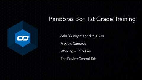 Pandoras Box 1st Grade Tutorial Part 3