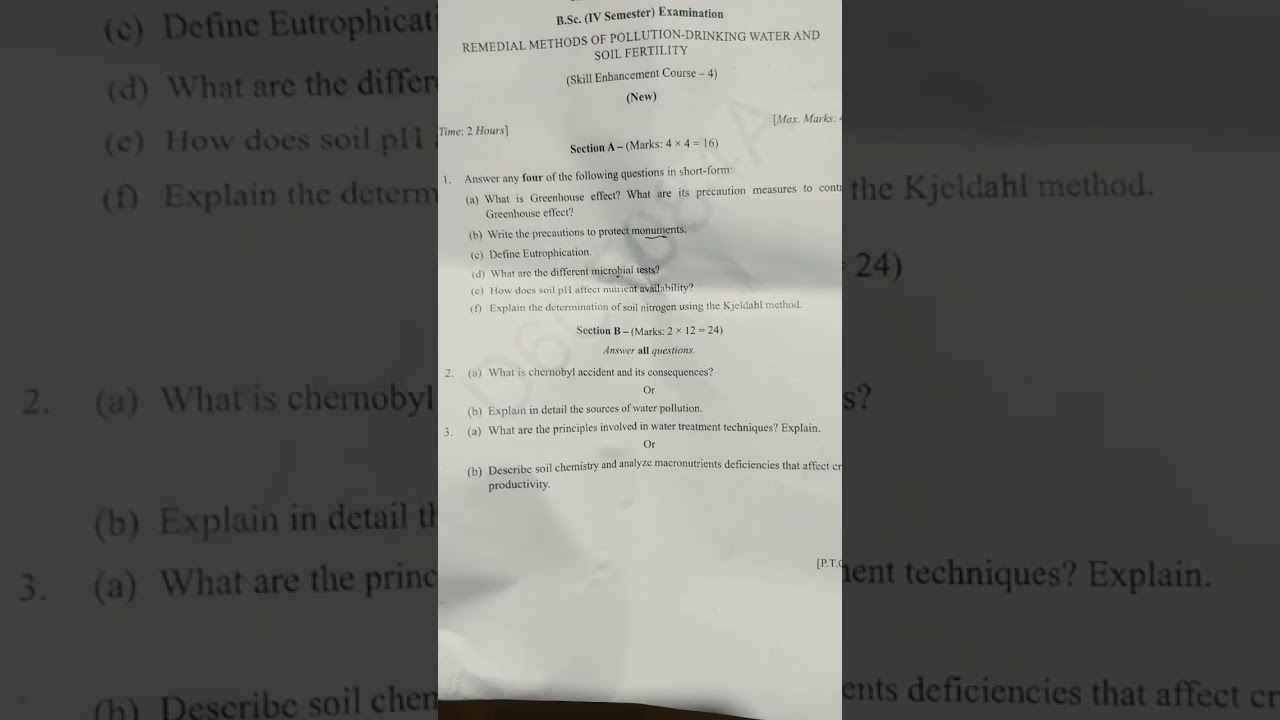 kakatiya university sem4 