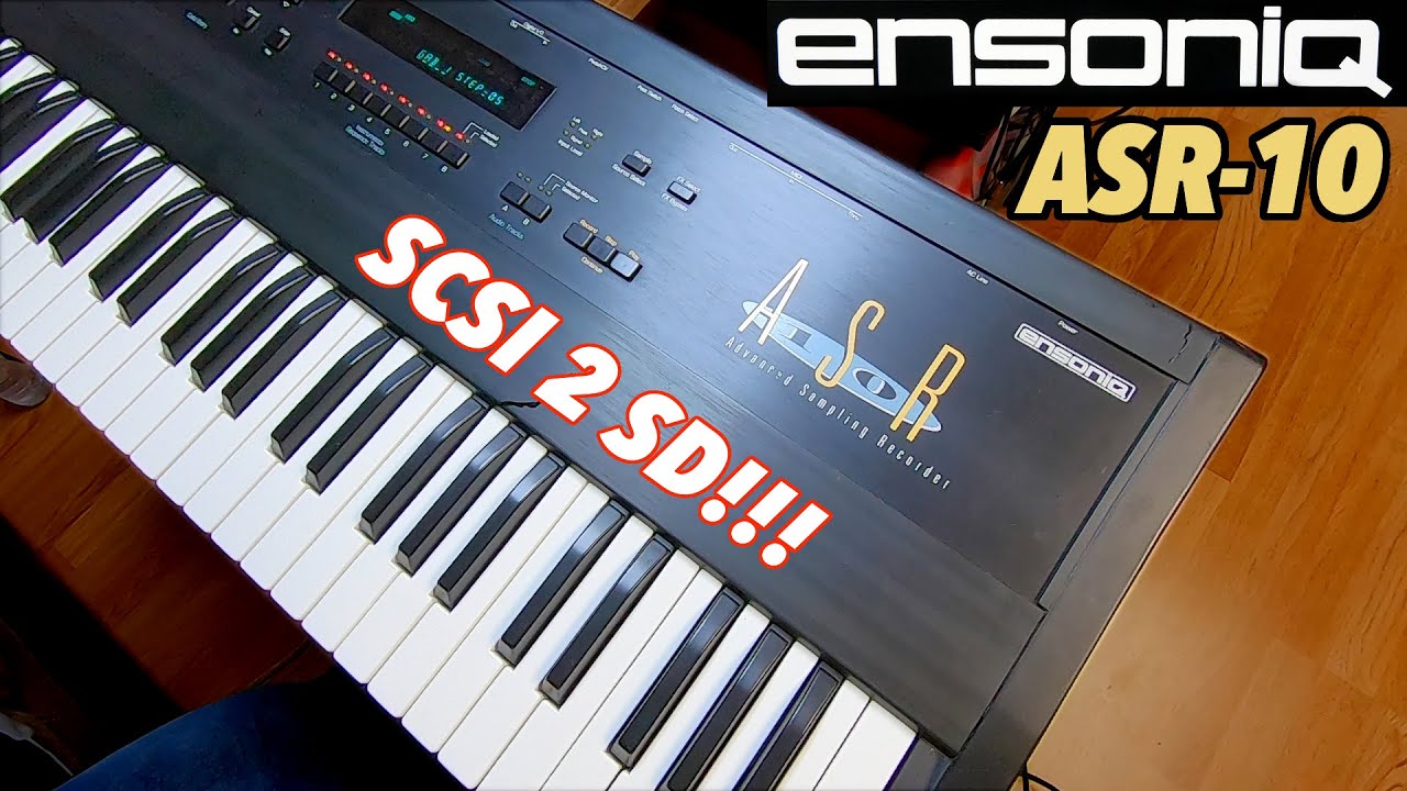 DTM・DAW ensoniq asr10 ENSONIQ ASR 10 | Transfer to D.A.W (Easy Way) - YouTube