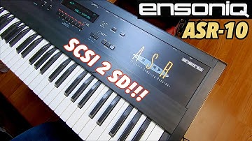 Ensoniq ASR-10 with SCSI2SD Drive