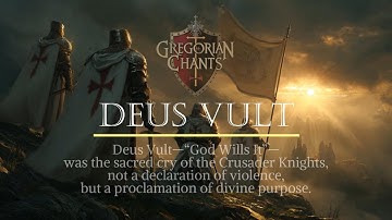 Gregorian Chant: Deus Vult ⛨ The Cry of the Faithful ✾ @Gregorian-Chants