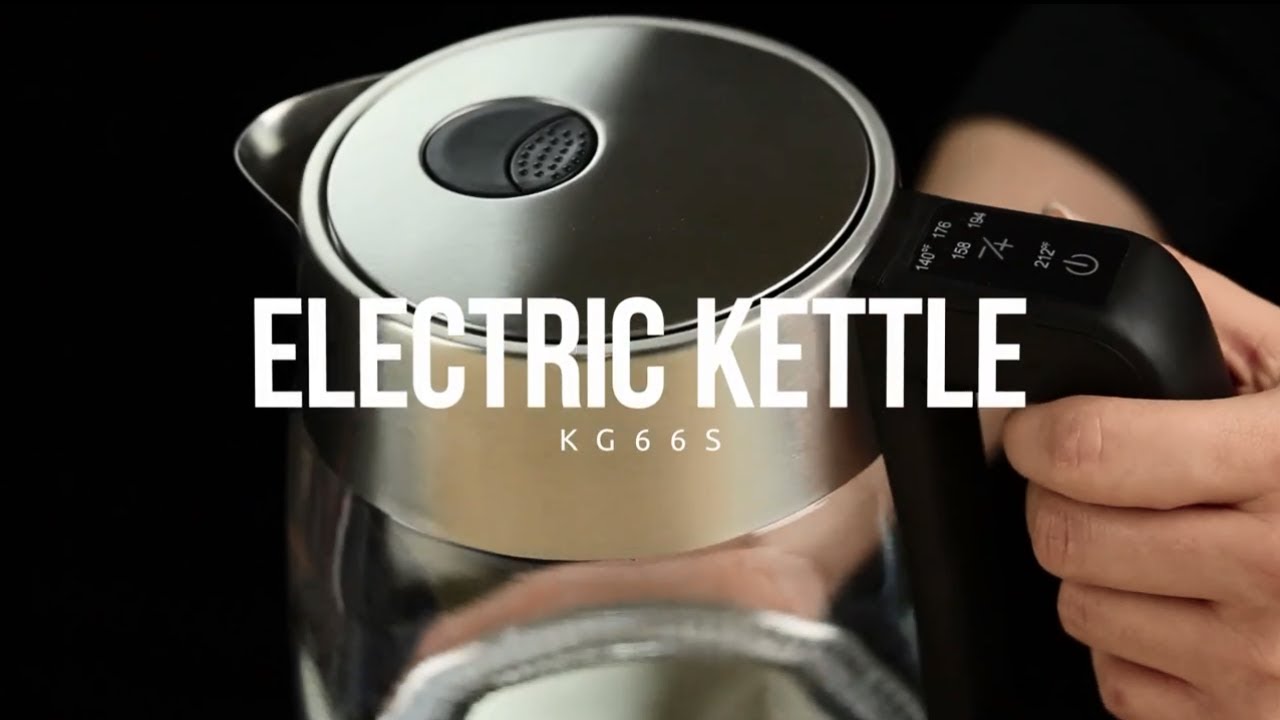 The Electric Kettle that set up at right temperature! (KG66S)