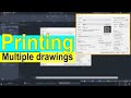 Printing Multiple Drawings طباعة اكثر من لوحه في وقت واحد علي الاوتوكاد 