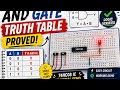 I Proved AND Gate Truth Table 🔥 Electronics PracticalAND Gate Working Explained with Truth Table |