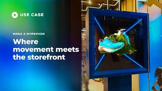 How HOKA Transformed Its Storefront with Holographic Retail | HYPERVSN Use Case