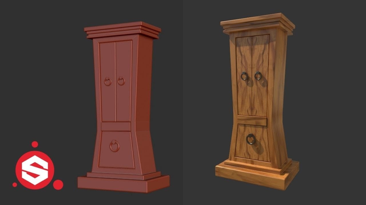 Substance Painter for Beginners Tutorial - Making Stylized Wood ...