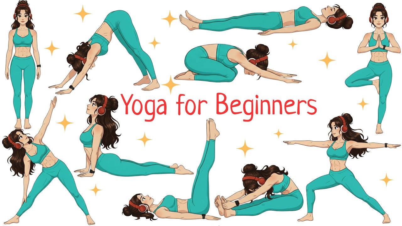 Basic Yoga Poses for Beginners  | Everyday Yoga | Morning Yoga