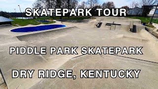 Piddle Skatepark Dry Ridge Kentucky Skatepark Tour