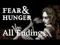 FEAR AND HUNGER ALL ENDINGS (v 1.1.3) | Stream Highlights!