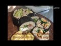 Ролл с кеноа.Три очень быстрых и вкусных вегетарианских суши.