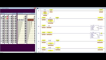 conveyor belt PLC simulation