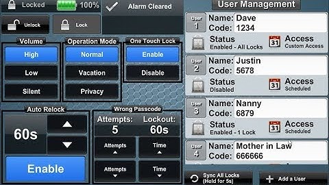 AP Crestron Tutorial - Locks with User Scheduling Tutorial