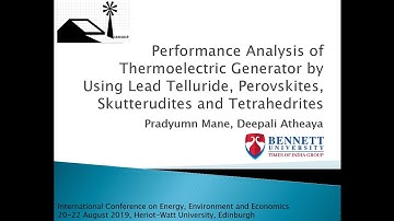 Performance Analysis of Thermoelectric Generator