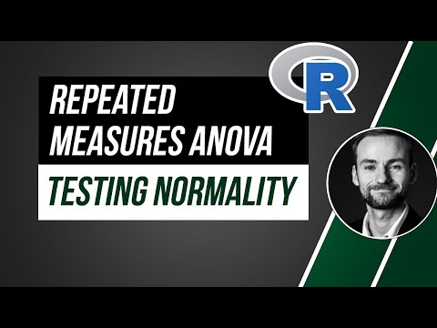 Repeated Measures ANOVA in R - checking normality assumption