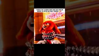 “Knuckles Risked His Life for His Best Friend!❤️| Sonic the Hedgehog | #sonic #knuckles #shortsfeed