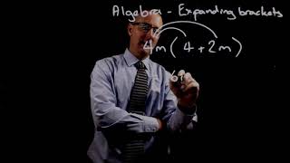 Algebra - Expanding brackets (Example 3)