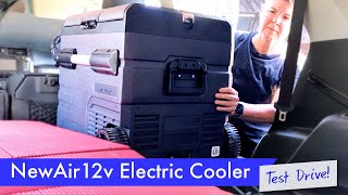 New camping gear: the Newair 48 Qt. Portable 12v Electric Cooler / NPR048GA00