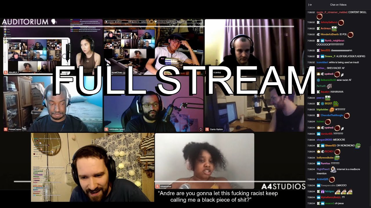 Destiny vs BLM on Kyle Rittenhouse, ft. Crazy Racist Black Woman