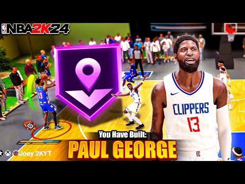 This Paul George Build is a Walking Bucket on NBA 2K24