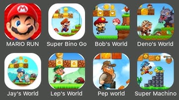 Top 8 Super Mario Like Games for Android: Super Mario Run, Super Bino Go, Deno