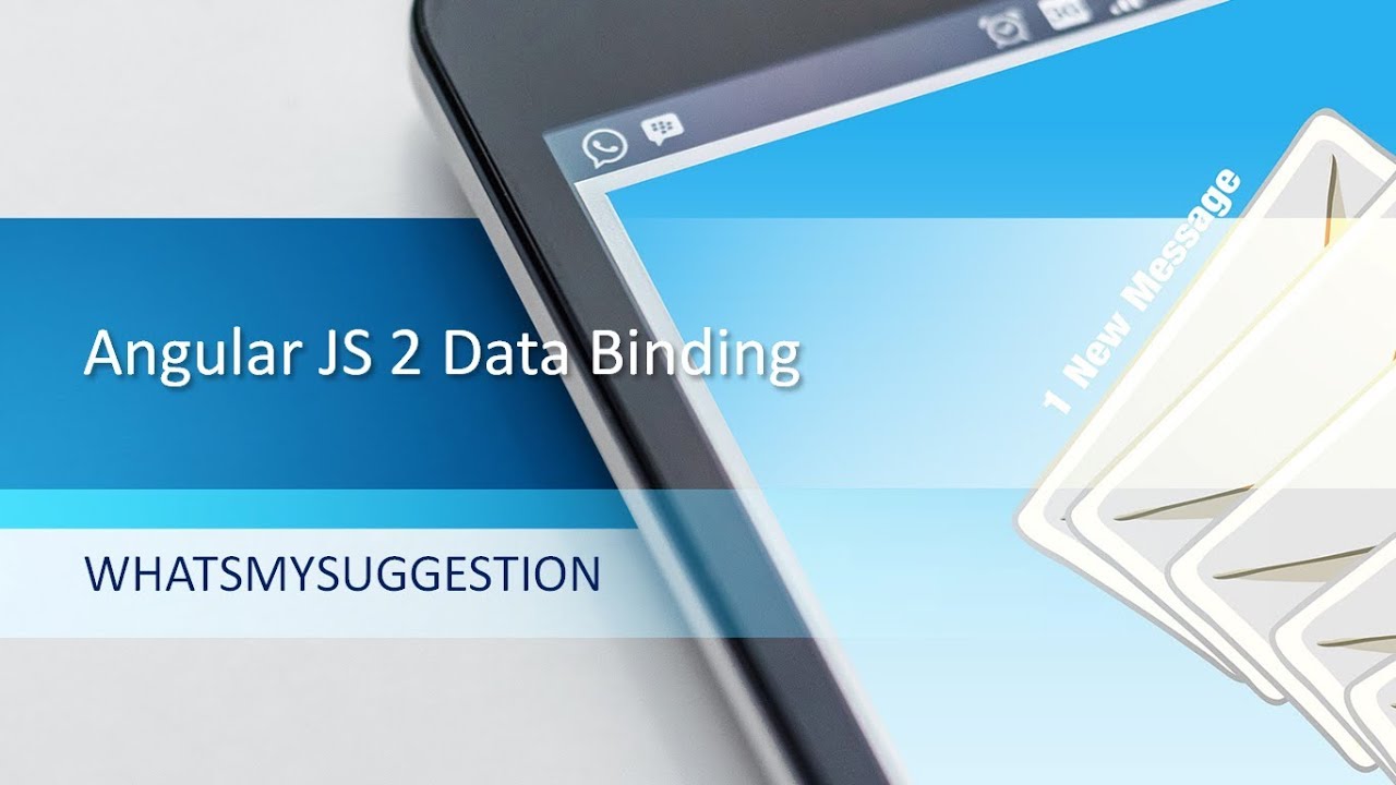 How to do data binding using angular js 2 for beginners youtube