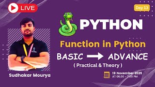 Python Functions in Hindi 🔥 Complete Function Tutorial | Arguments, Return, Types Explained