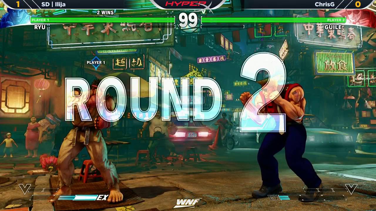 WNF 2.5 SFV - SD | Illija (Ryu) vs ChrisG (Guile)